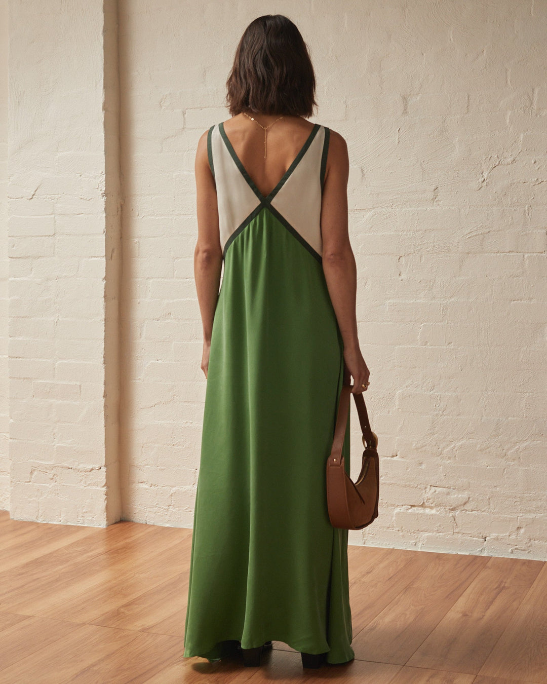 Helena - Contrast Maxi Dress