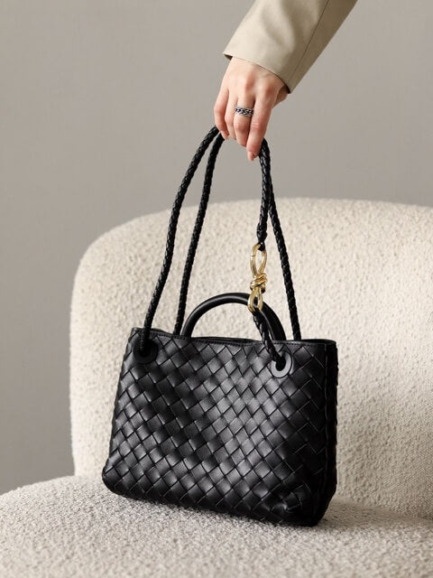 Zara Woven Handbag