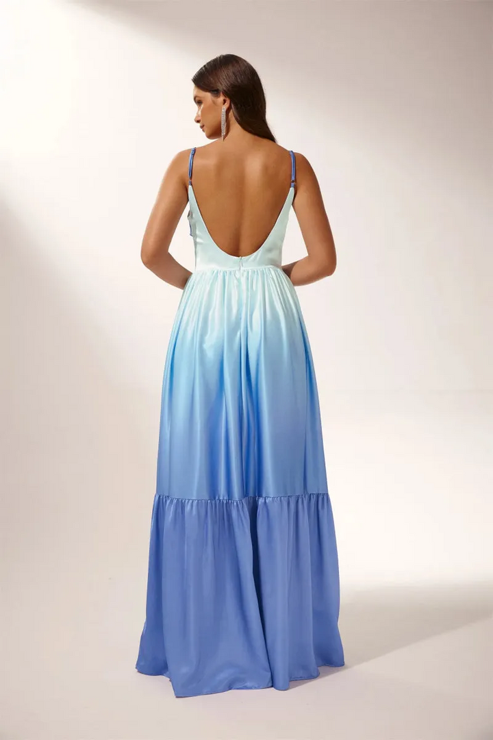 Freya - Cut-Out Maxi Slip Dress